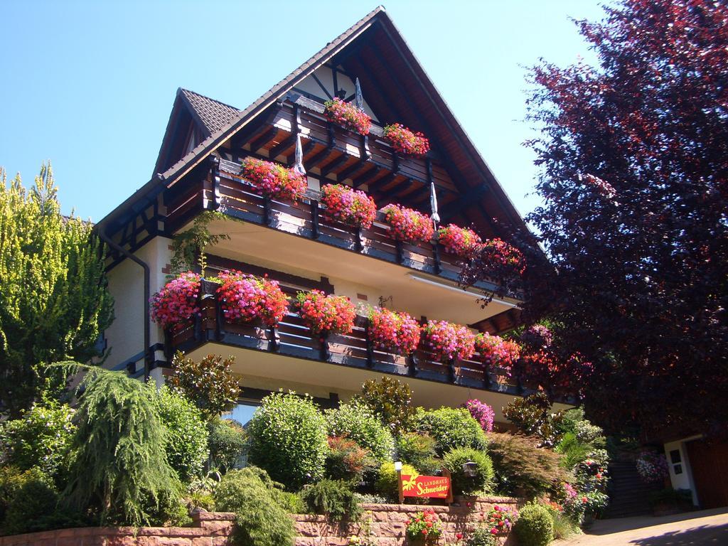 Hotel Landhaus Schneider Sasbachwalden Exterior foto